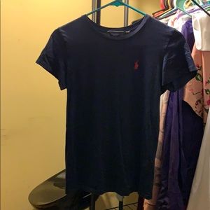 Dark navy blue polo